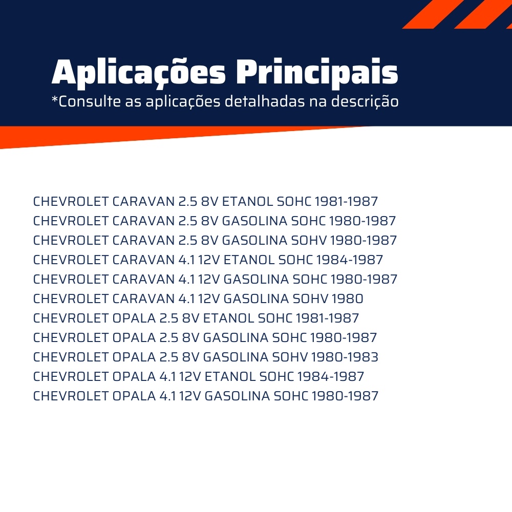 Kit de Reparo da Barra Estabilizadora para Chevrolet Caravan e Opala - Amortex - 34486