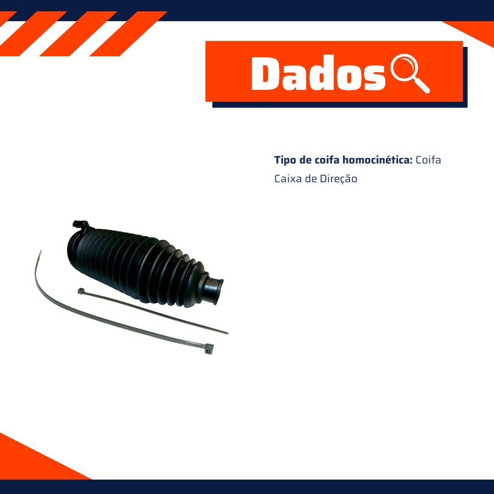 Kit de Reparo da Caixa de Direção Hidraúlica para Renault Duster - Amortex - 35672