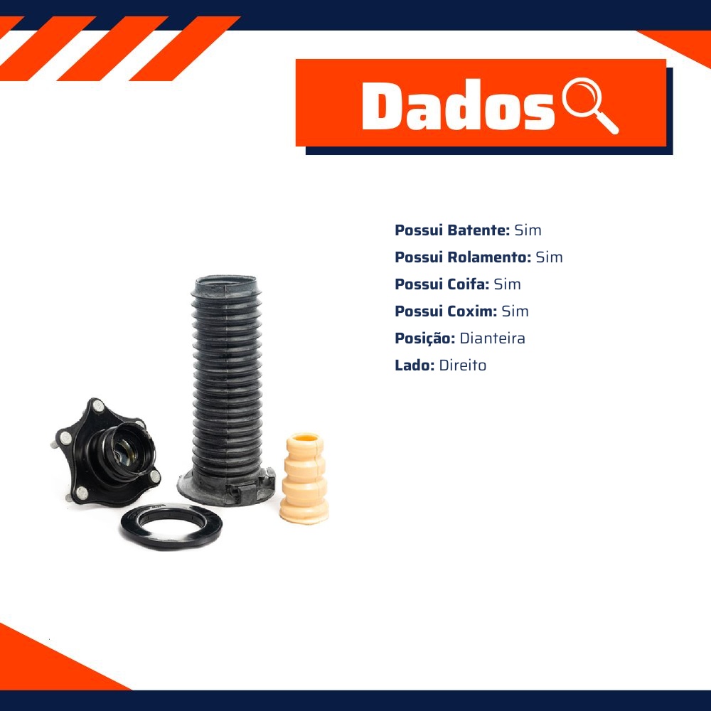 Kit do Amortecedor para Honda CR-V - Amortex - 34312