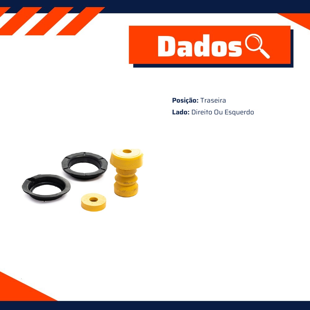Kit do Amortecedor para Mini Cooper e Countryman - Amortex - 34374