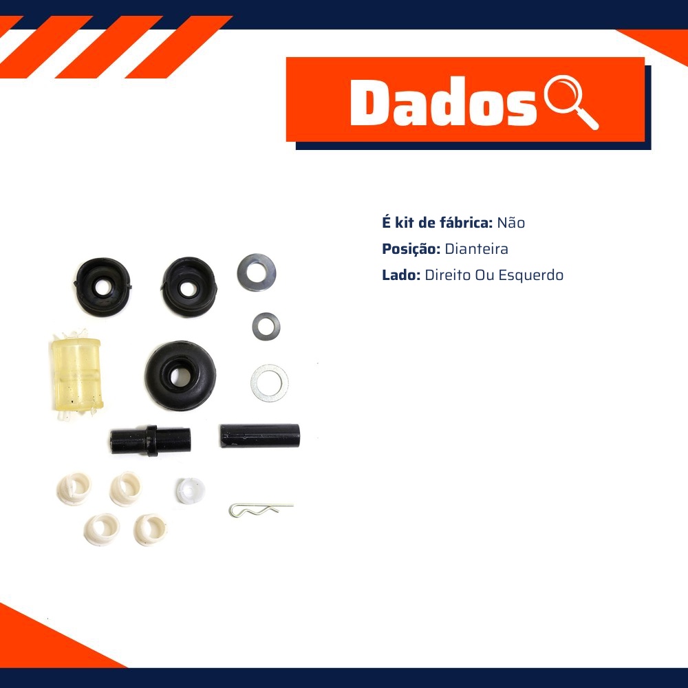 Kit do Trambulador para Ford Corcel e Del Rey - Amortex - 35855