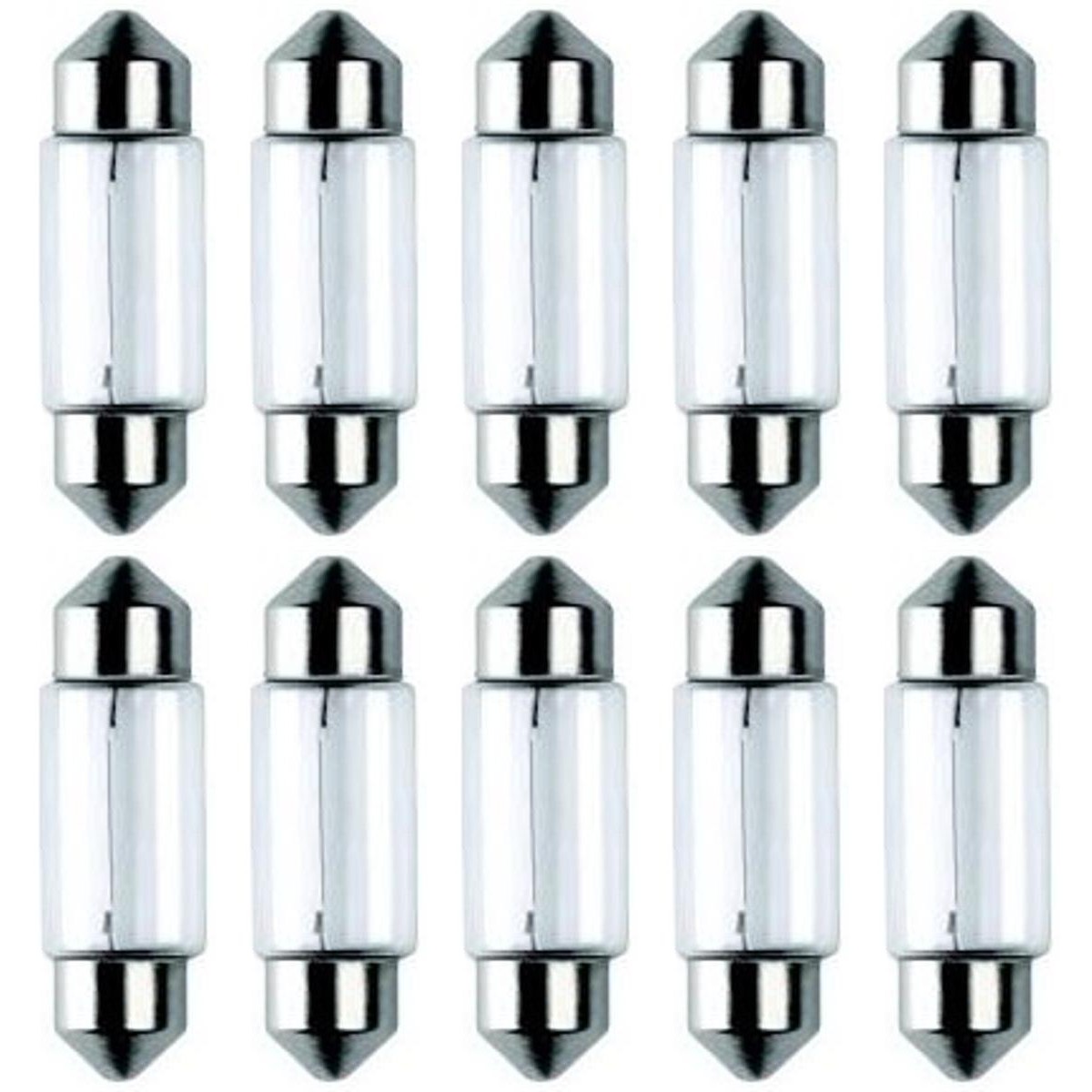 10 Lâmpadas Halógena Torpedo 10W - Electric-Life - 28033