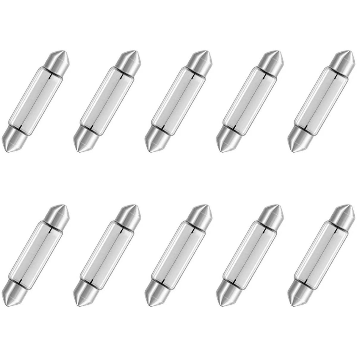 10 Lâmpadas Halógena Torpedo 10W - Electric-Life - 28036
