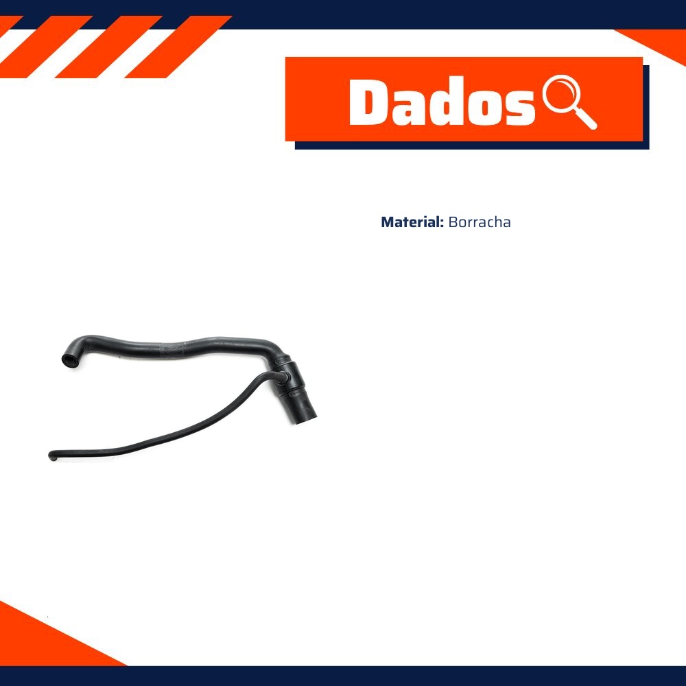 Mangueira do Respiro do Óleo para Volkswagen FOX - Uniflex - 67370