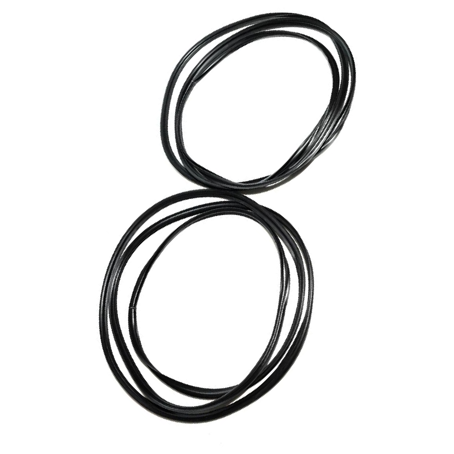 Par de Arremate da Janela Lateral Fixa para Volkswagen Parati - Uniflex - 37374