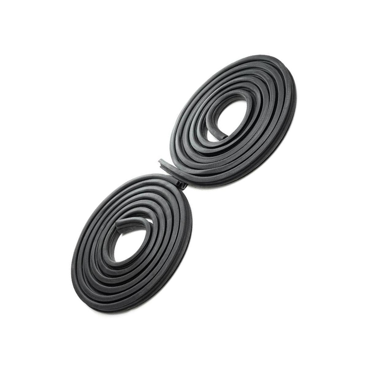 Par de Borrachas da Porta para Chevrolet Chevy 500 e Marajó - Uniflex - 37082