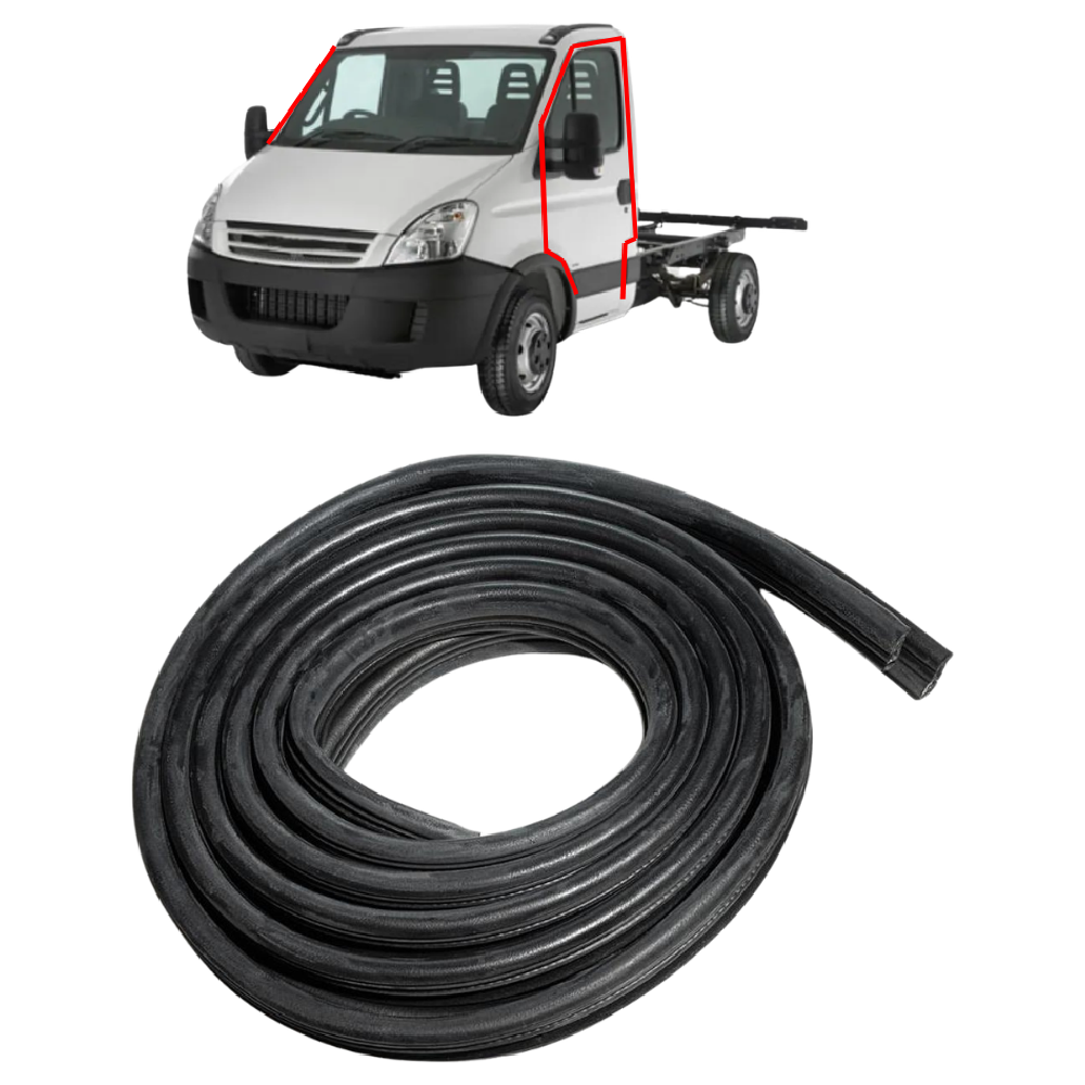 Par de Borrachas da Porta - Uniflex - 38965