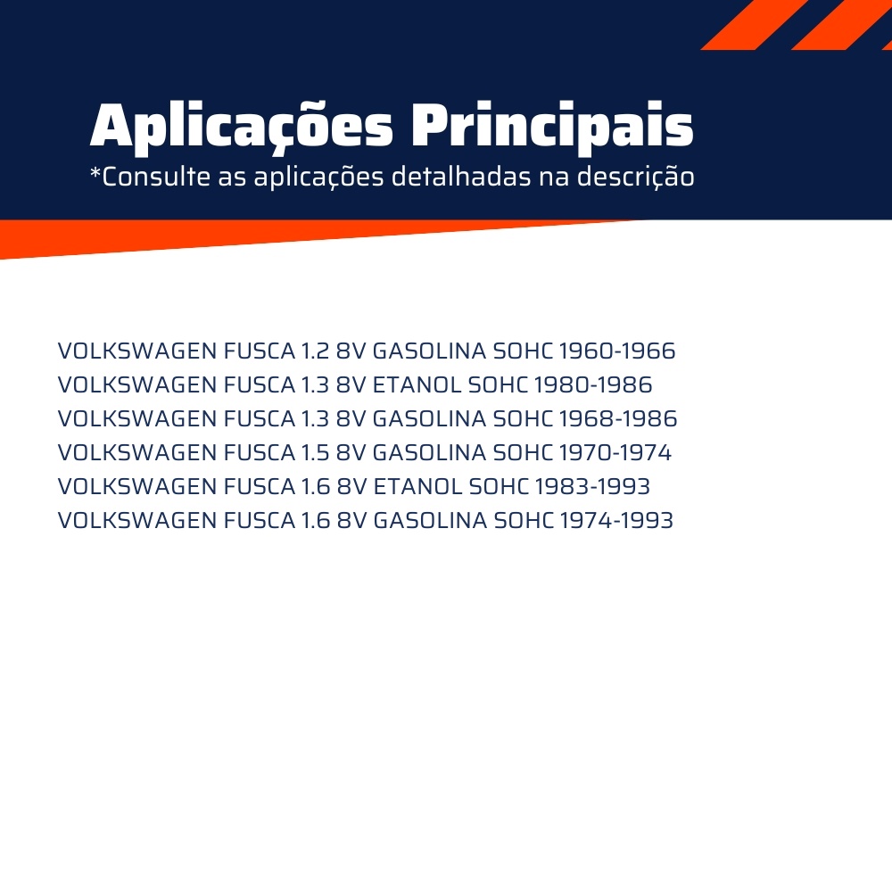 Par de Borrachas do Para-Lama para Volkswagen Fusca - Uniflex - 37742