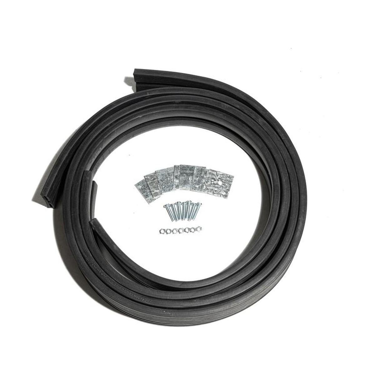 Par de Borrachas do Para-Choque para Chevrolet Chevette - Uniflex - 38312