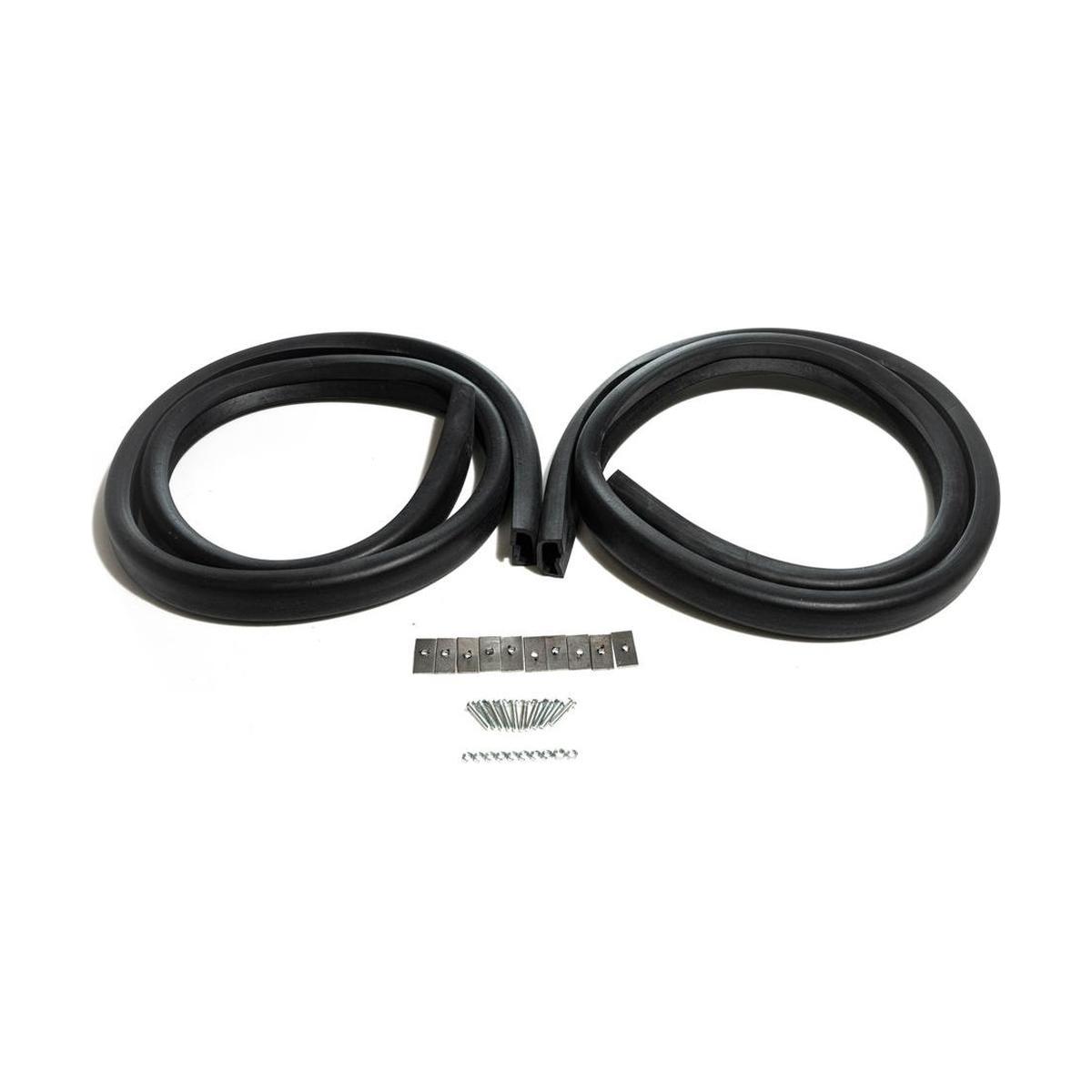 Par de Borrachas do Para-Choque para Volkswagen Passat - Uniflex - 37722