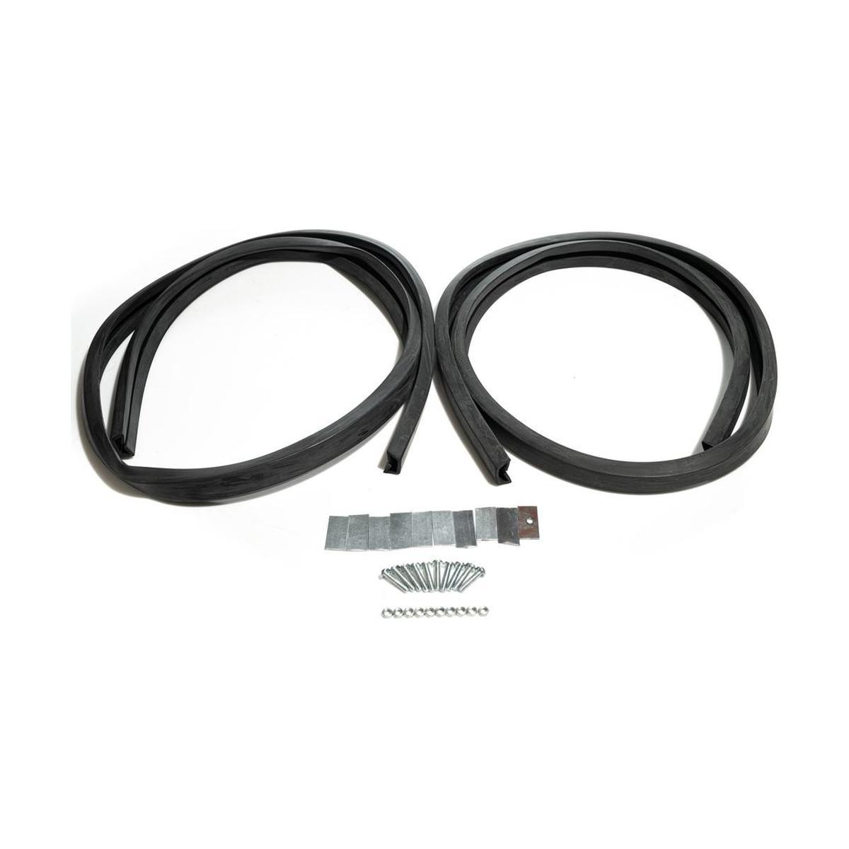 Par de Borrachas do Para-choque - Uniflex - 37724
