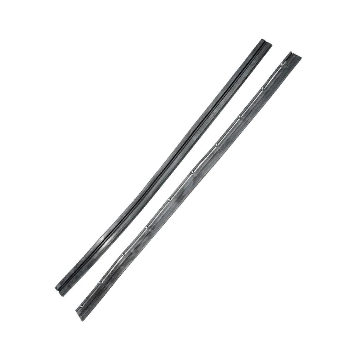 Par de Borrachas do Para-Choque para Volkswagen Gol e Parati - Uniflex - 37723