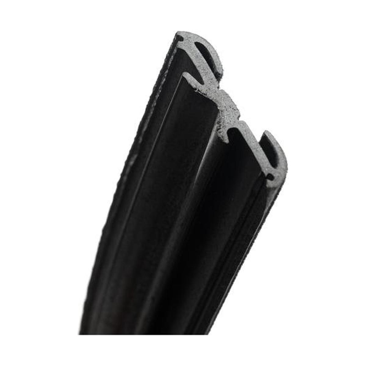 Par de Canaletas da Porta para Ford Escort e Volkswagen Apollo - Uniflex - 37530