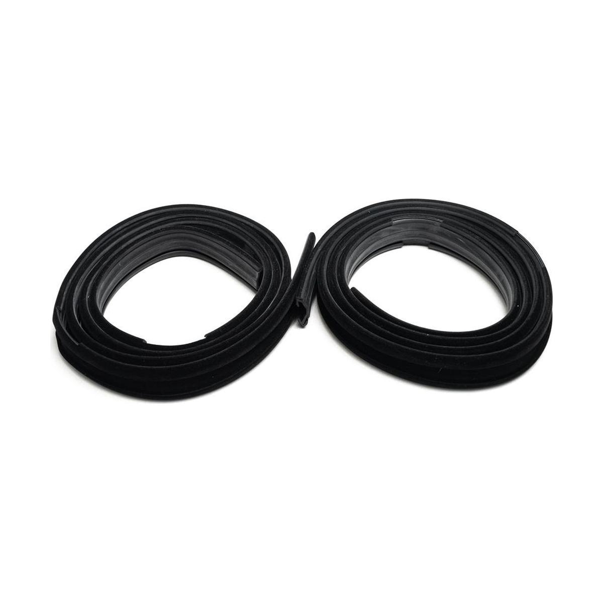Par de Canaletas da Porta para Chevrolet Corsa e Corsa Pick-Up - Uniflex - 38071