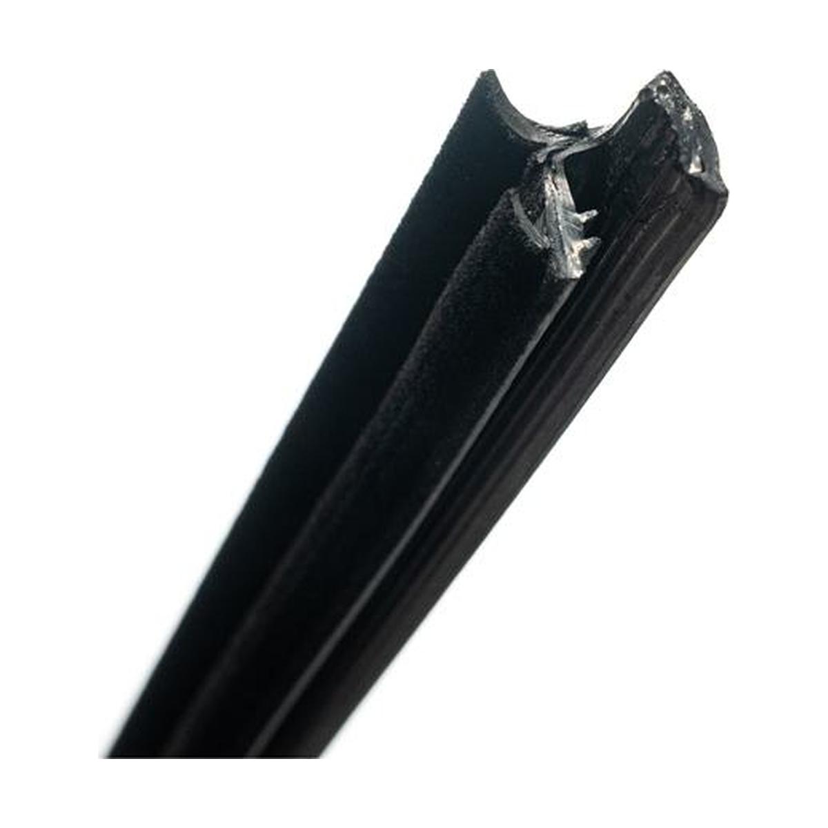Par de Canaletas da Porta para Volkswagen Gol e Parati - Uniflex - 37571