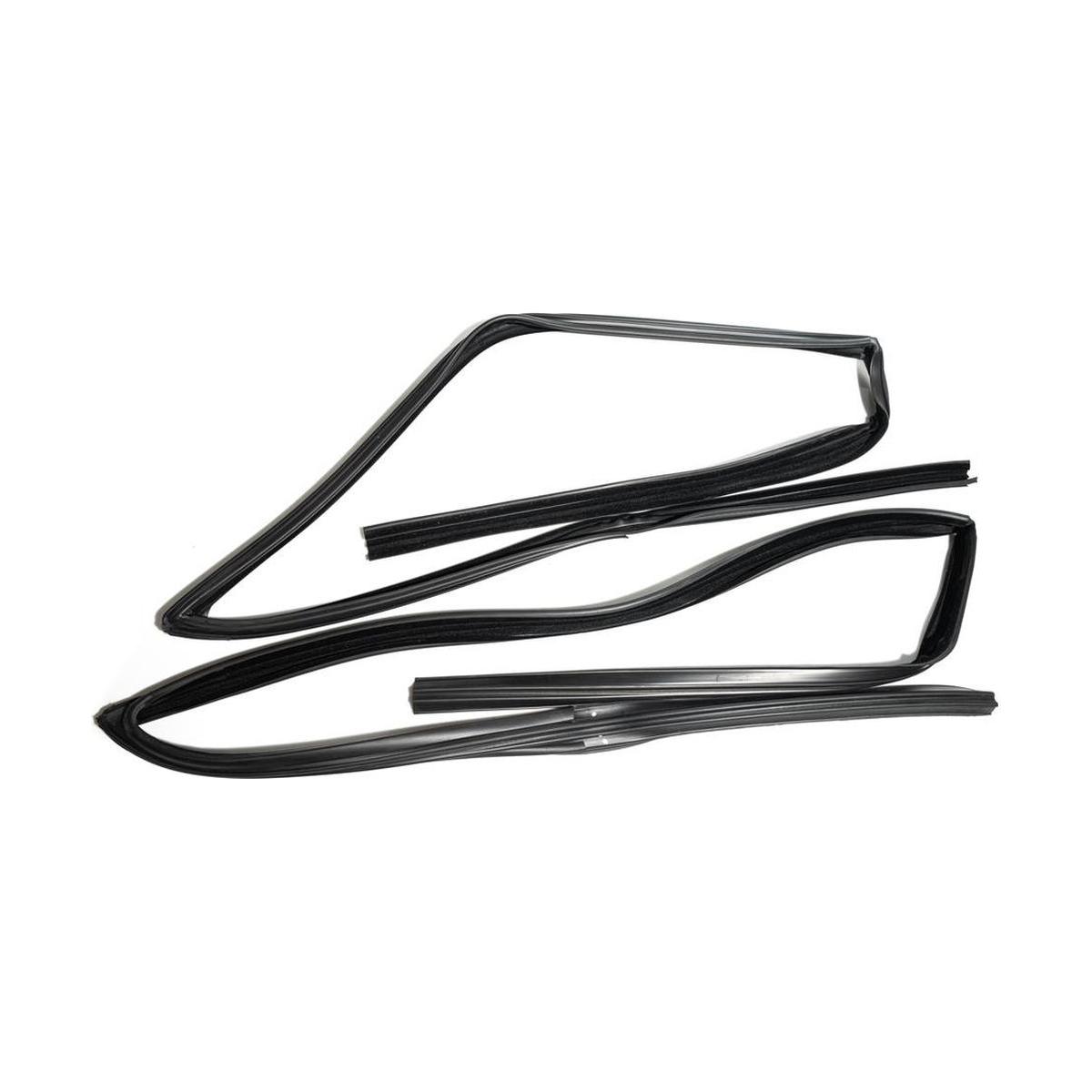 Par de Canaletas da Porta para Volkswagen Crossfox e Spacefox - Uniflex - 37573