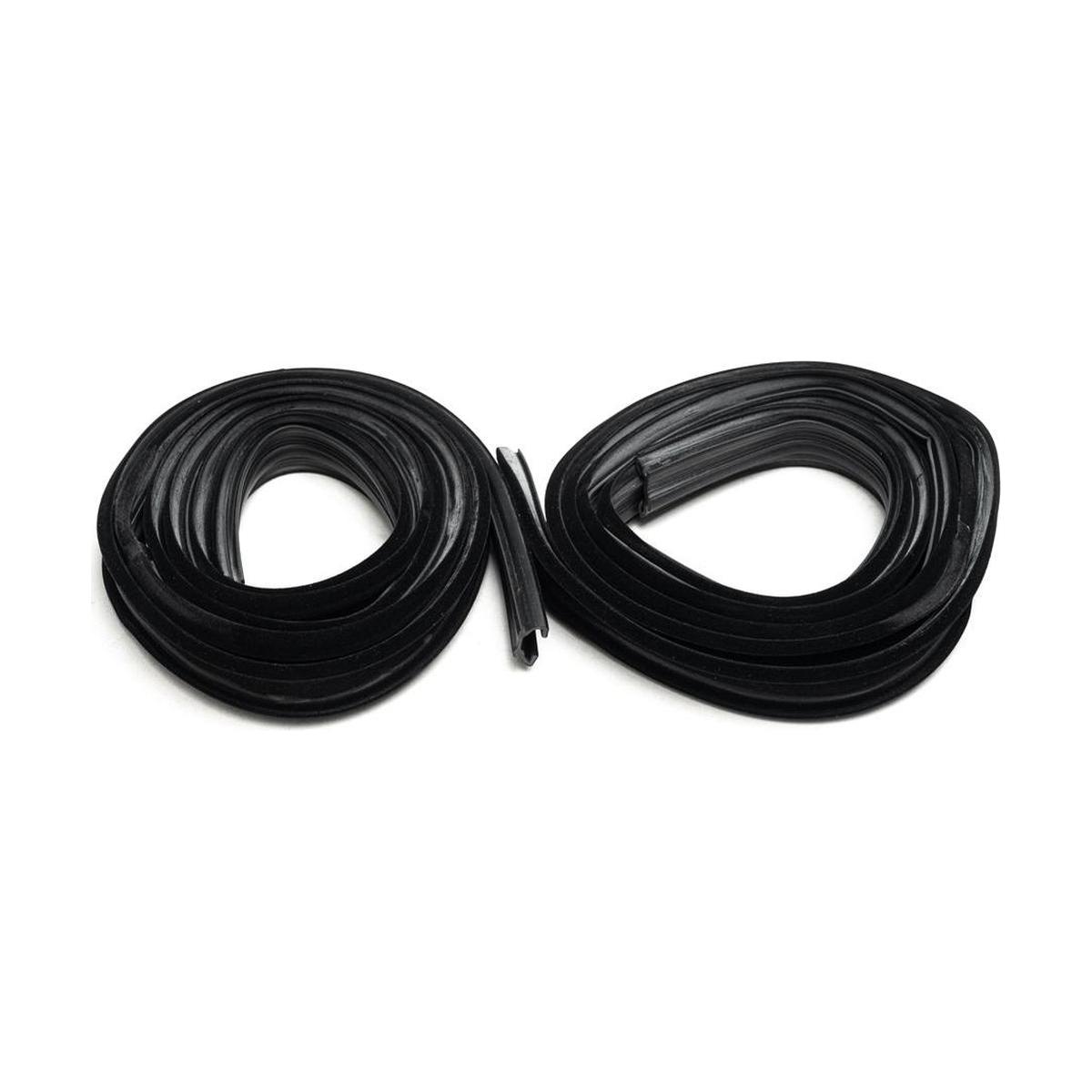 Par de Canaletas da Porta para Ford Del Rey - Uniflex - 38630