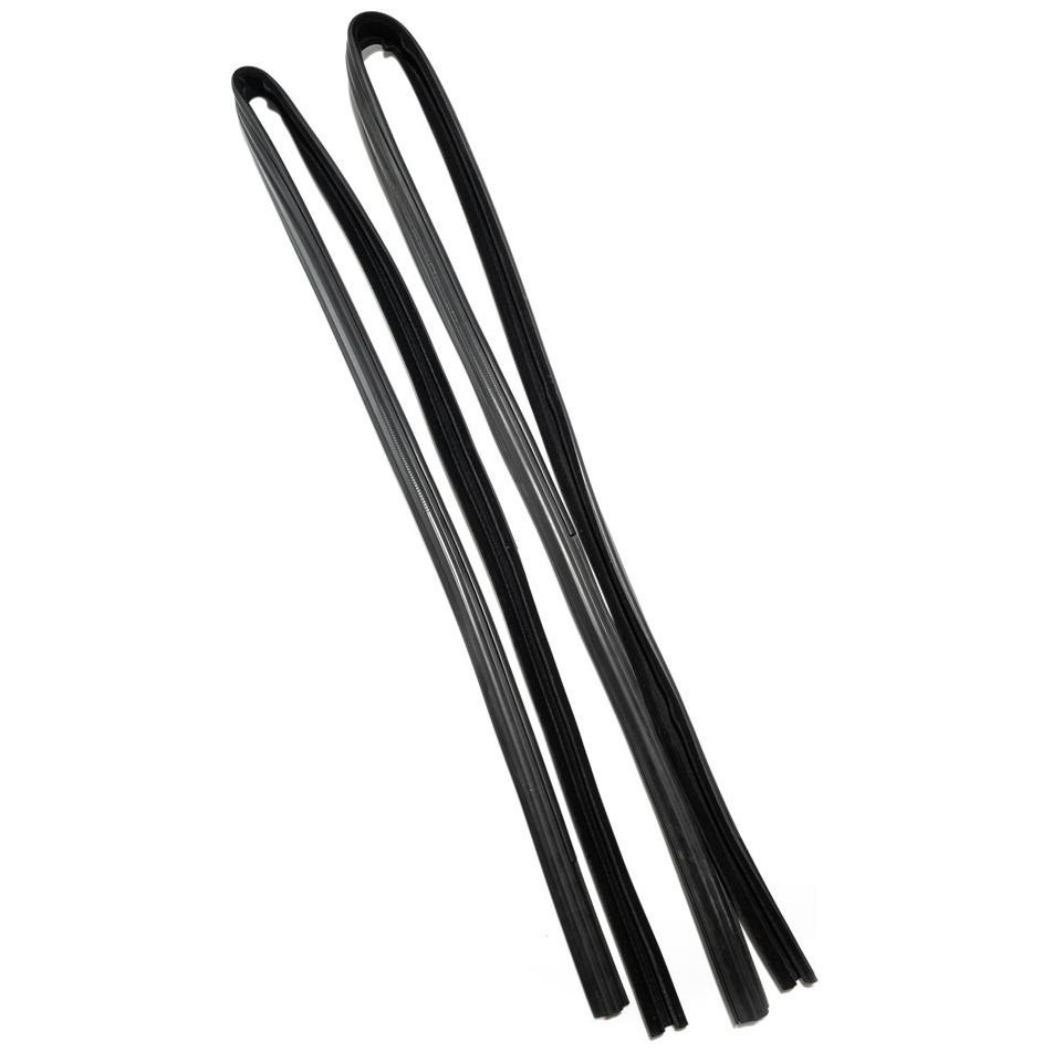 Par de Canaletas da Porta para Chevrolet Montana - Uniflex - 38025