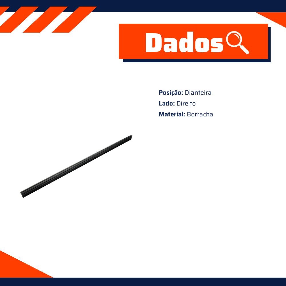 Pestana Externa da Porta para Honda City - Uniflex - 39930