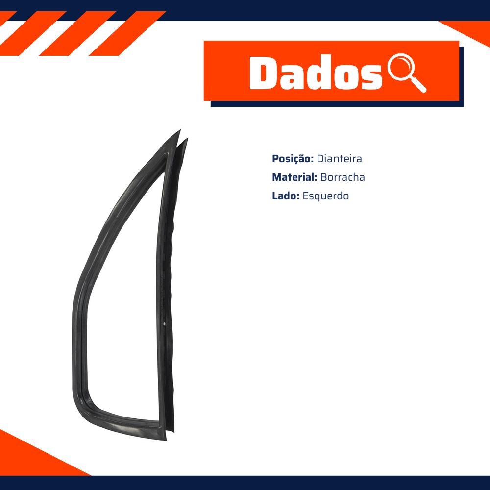 Pestana Externa da Porta para Toyota Etios - Uniflex - 39635