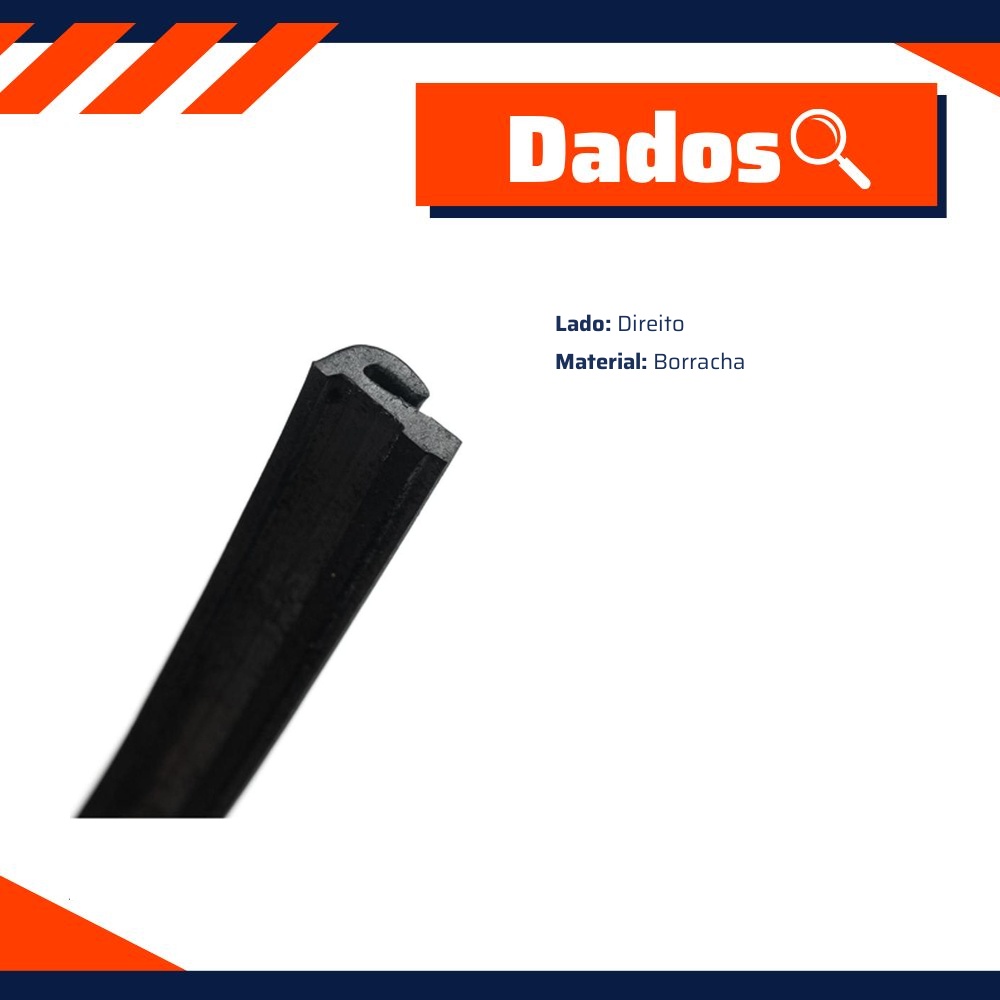 Pestana Interna da Porta para Volkswagen Gol e Parati - Uniflex - 37687