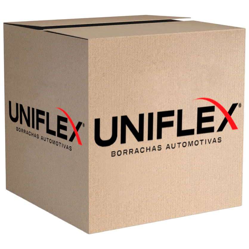 Pingadeira com Bagageiro do Para-Brisa e Teto para Volkswagen Parati - Uniflex - 37207