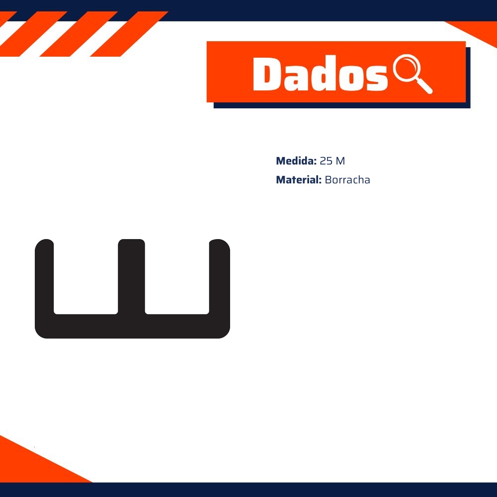 Rolo de Canaleta da Porta 25 Metros para Volkswagen Kombi - Uniflex - 37047