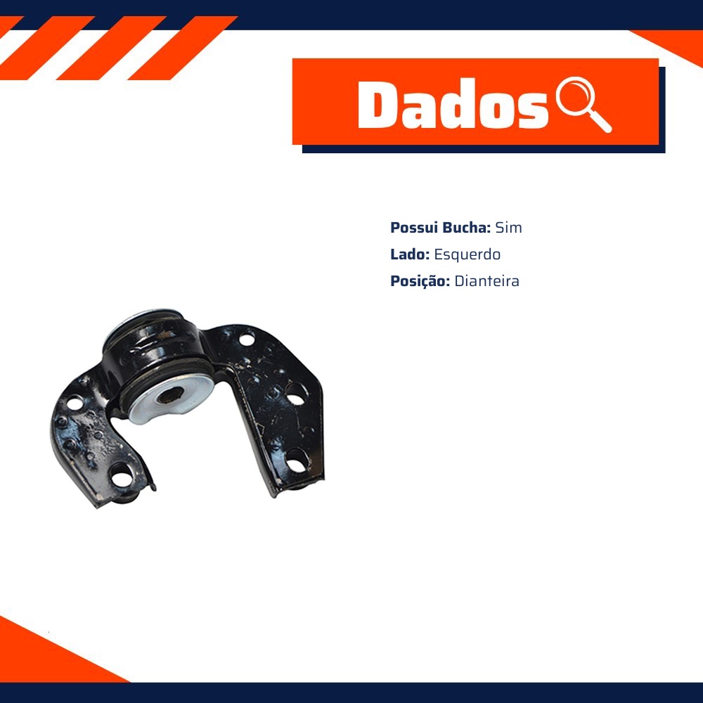 Suporte da Barra Tensora para Chevrolet Montana - Amortex - 54645