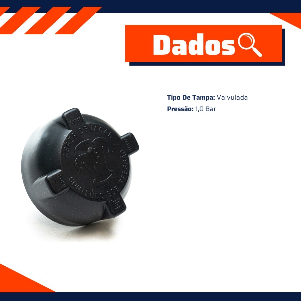 Tampa de Arrefecimento - Unick - 10319