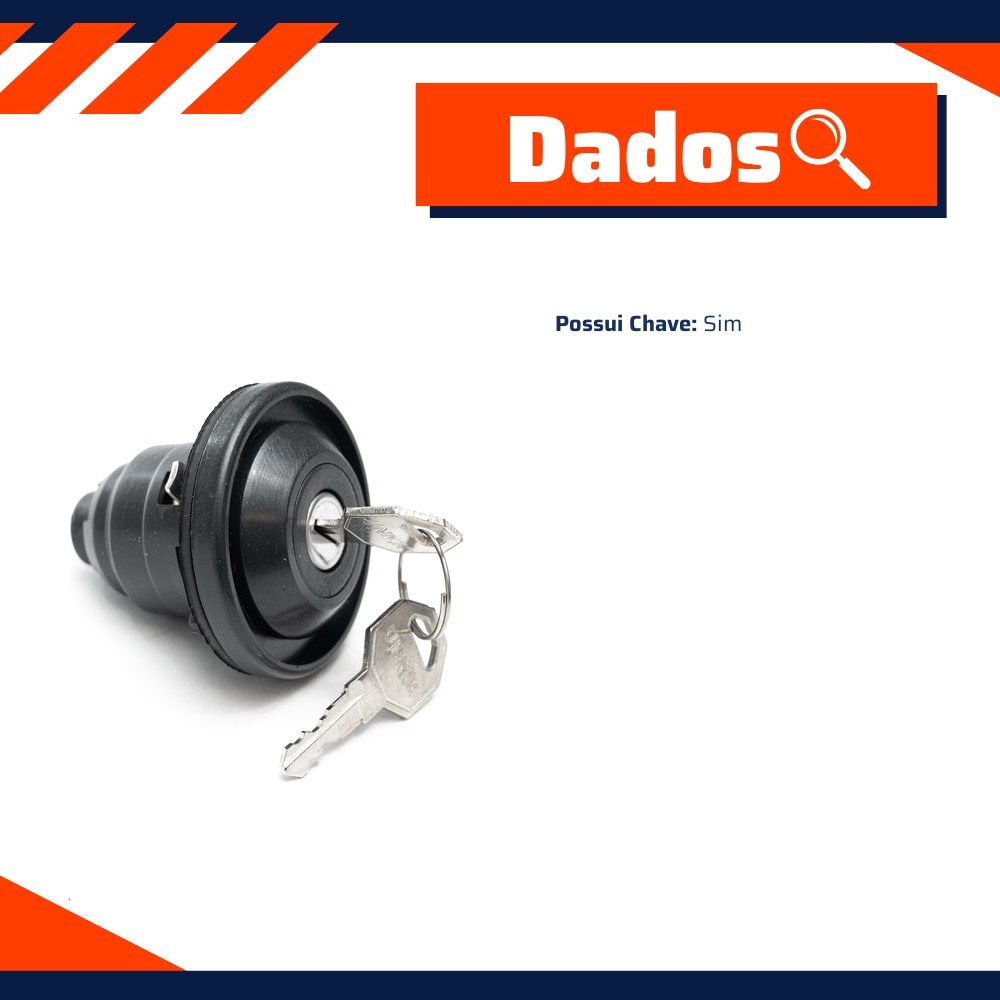 Tampa de Combustível para Chevrolet Tigra e Ford Escort - Unick - 10350