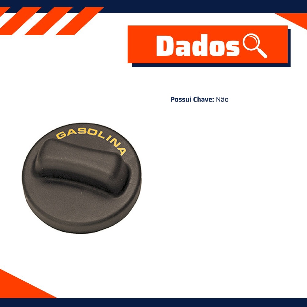 Tampa de Combustível para Chevrolet Omega e Vectra - Unick - 10236