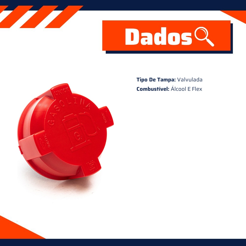 Tampa de Combustível - Unick - 10378