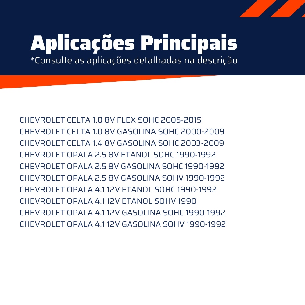 Tampa de Combustível para Chevrolet Celta e Opala - Unick - 10268