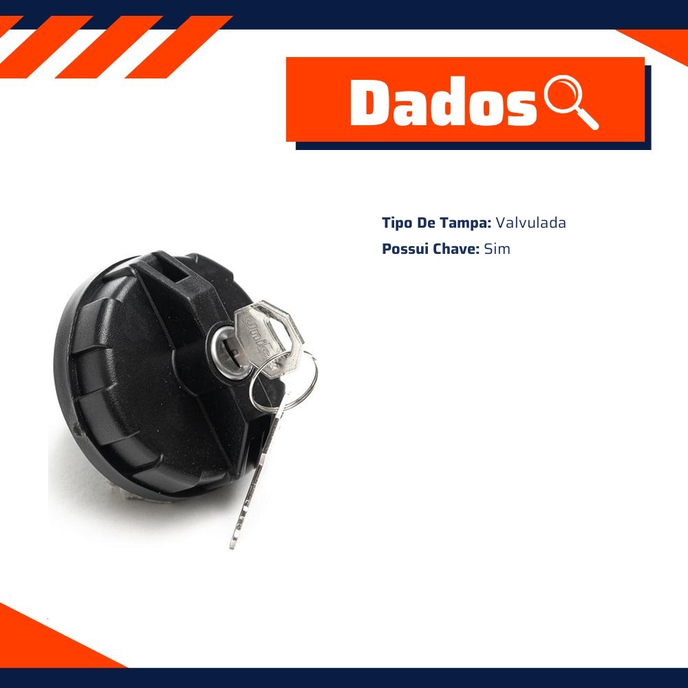 Tampa de Combustível - Unick - 10245