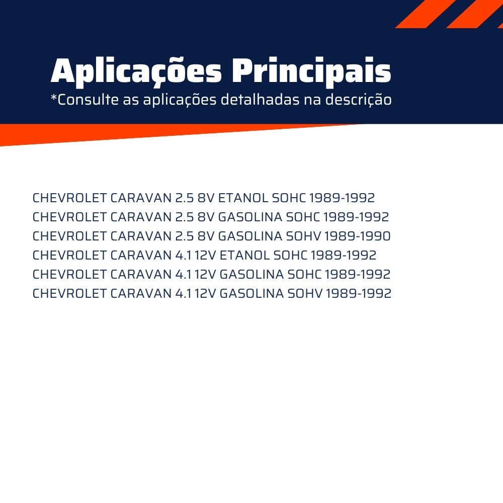 Tampa de Combustível para Chevrolet Caravan - Unick - 10270