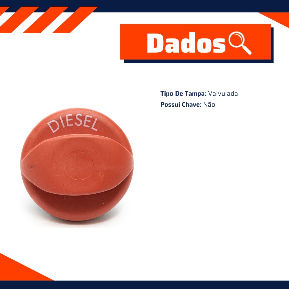 Tampa de Combustível para Ford Ranger - Unick - 10613