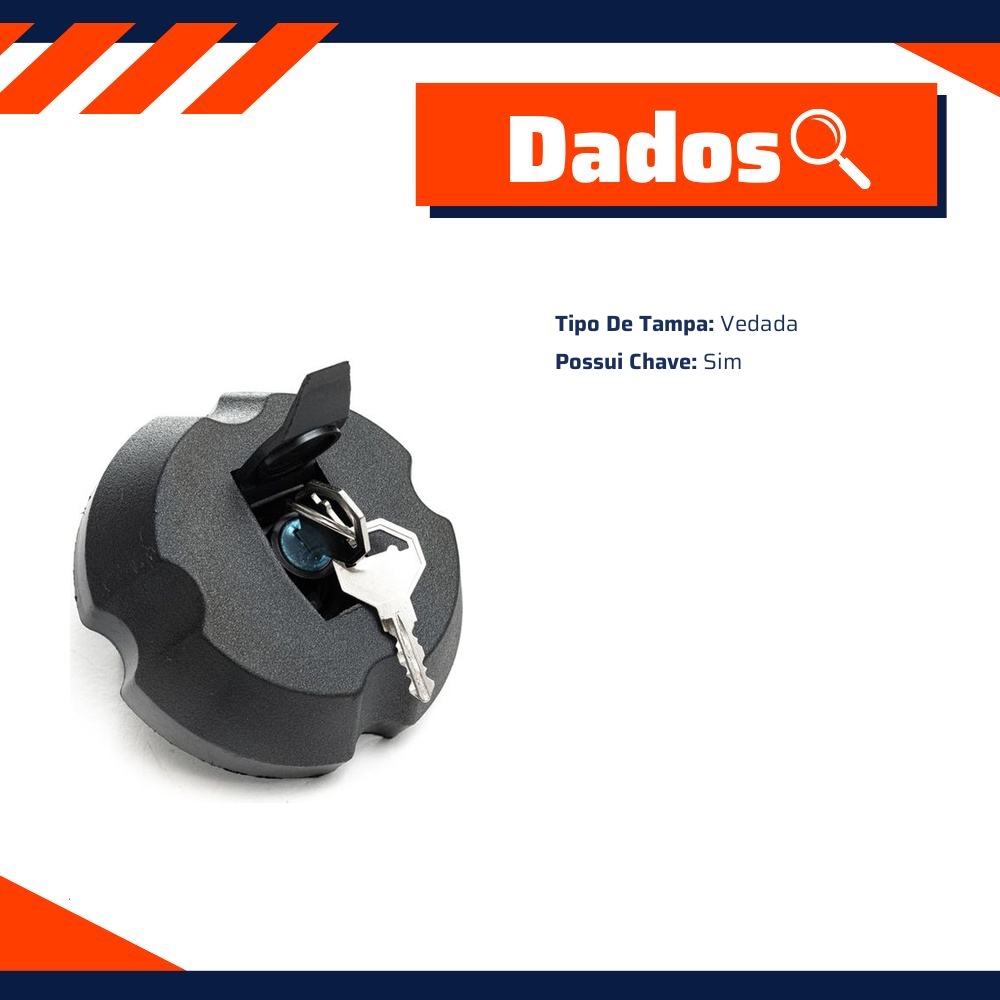 Tampa de Combustível - Unick - 10217