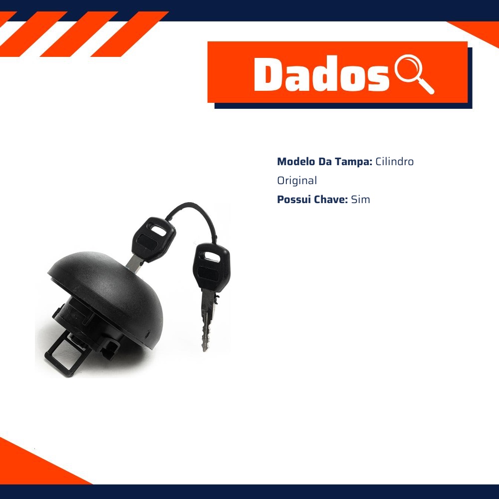 Tampa de Combustível - Unick - 10279