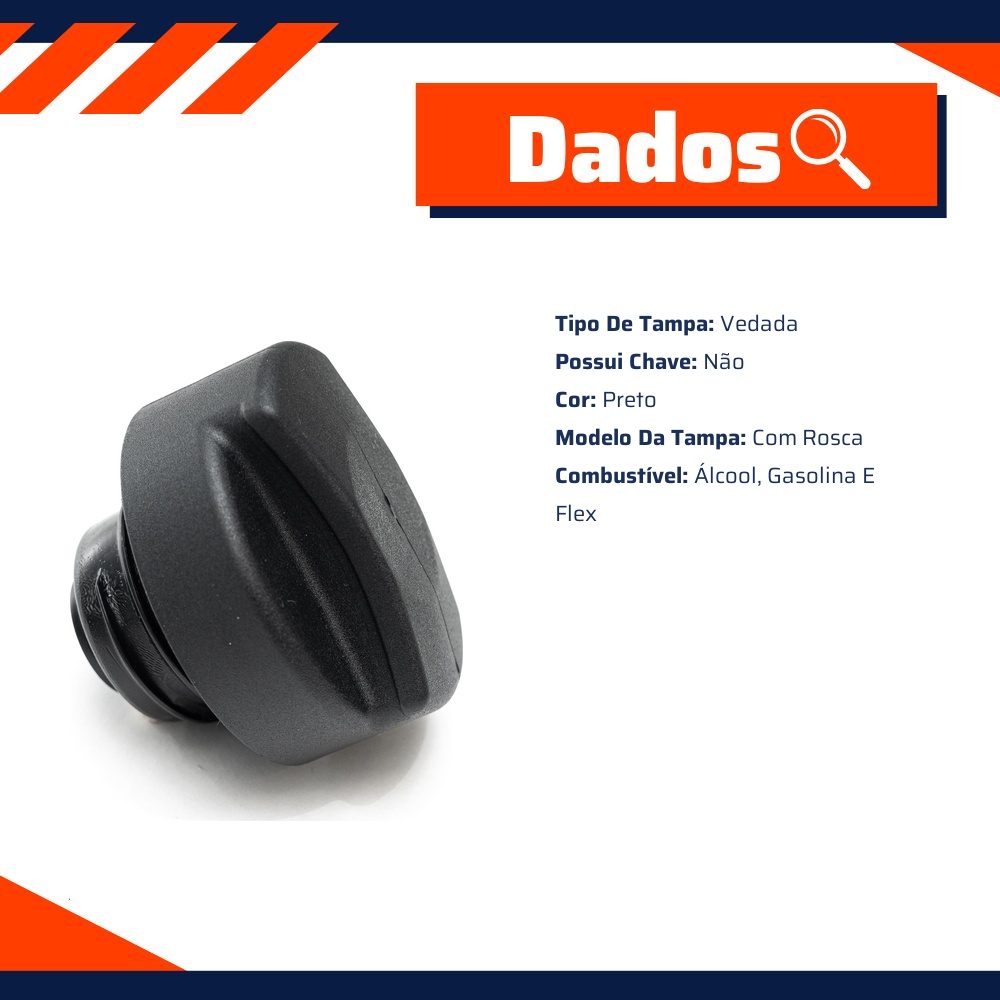 Tampa de Combustível - Unick - 10336