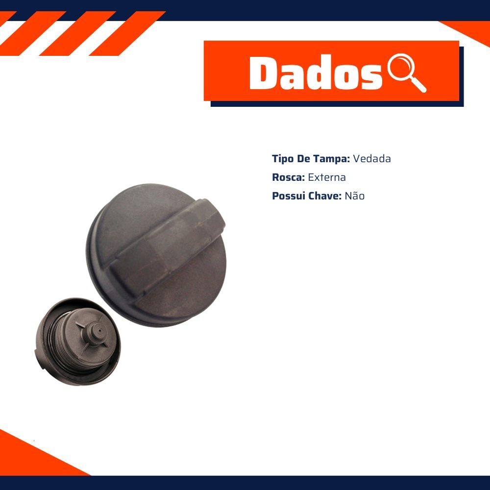 Tampa de Combustível - Unick - 10301