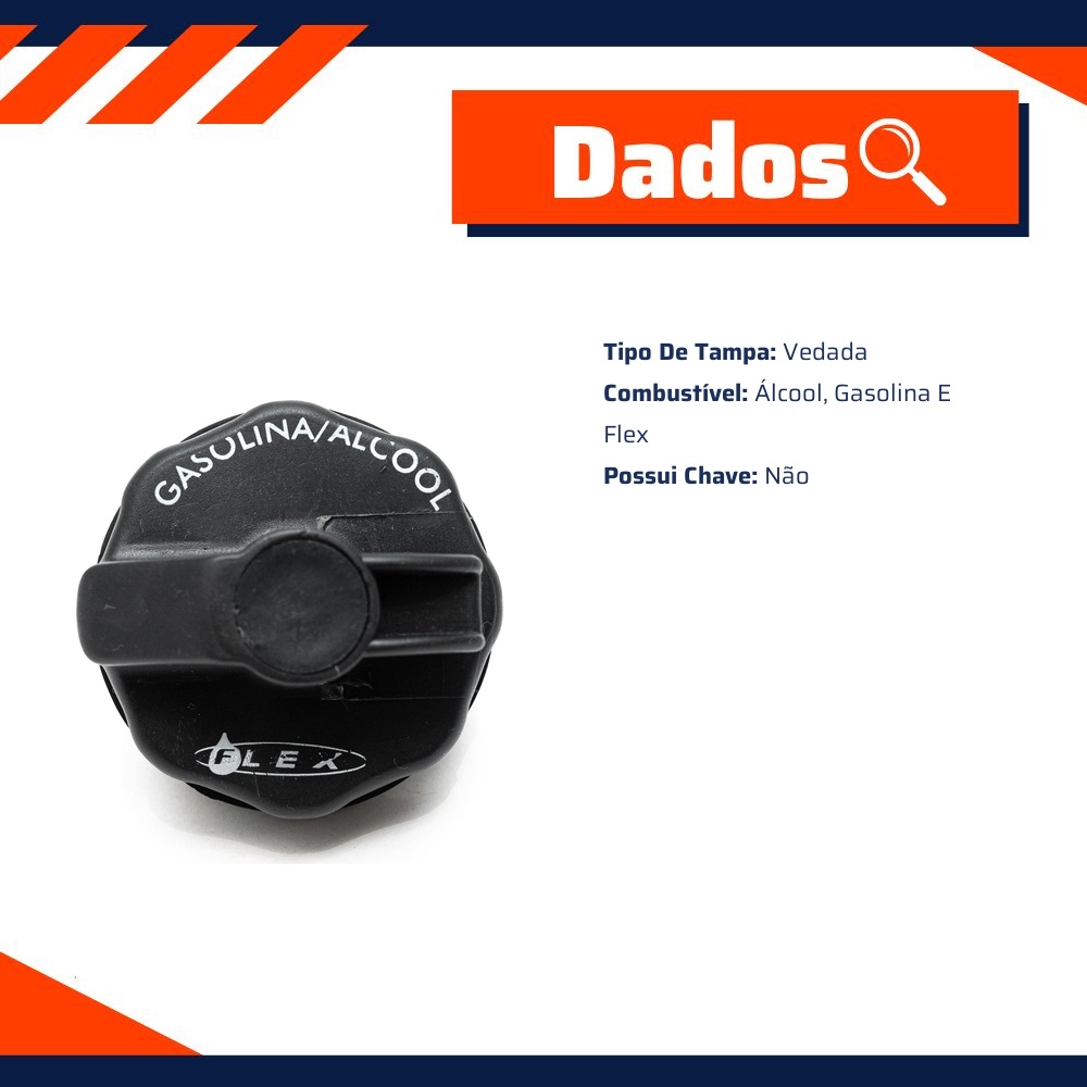 Tampa de Combustível - Unick - 10398