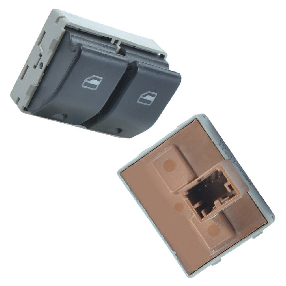 Tecla Acionadora do Vidro Elétrico para Volkswagen Gol e VOYAGE - Micro - 90951