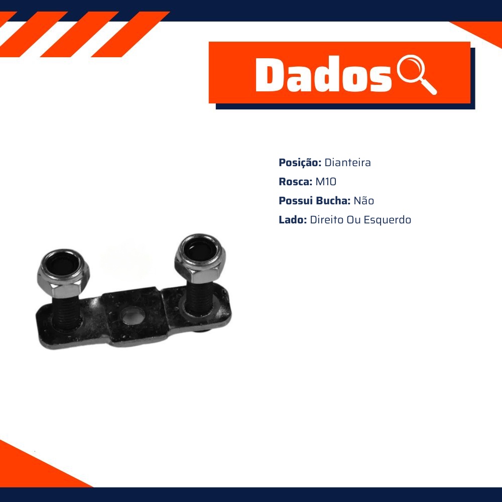 Trava do Pivô da Bandeja para Volkswagen Passat - Amortex - 52239