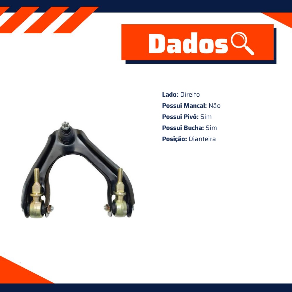Bandeja da Suspensão para Honda Accord - Amortex - 56056