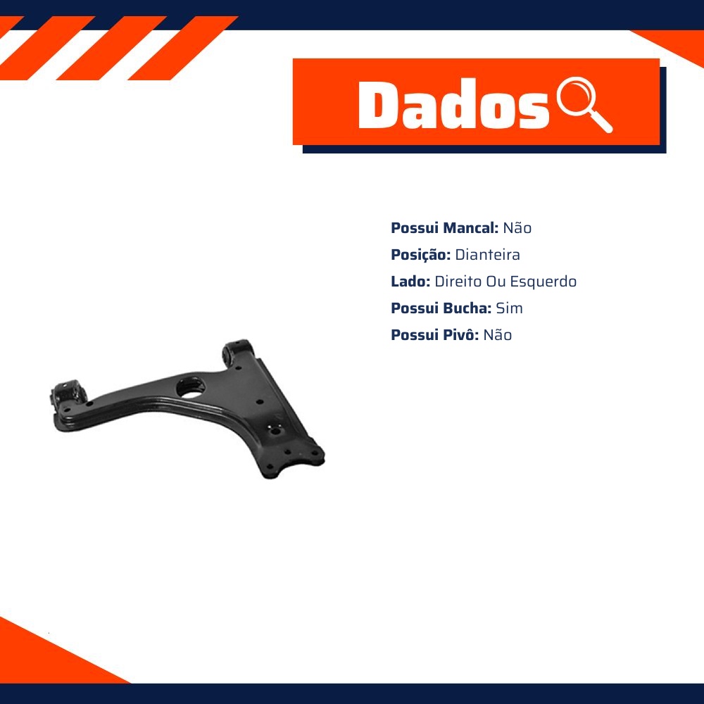 Bandeja da Suspensão para Chevrolet Vectra e Vectra GT - Amortex - 54424