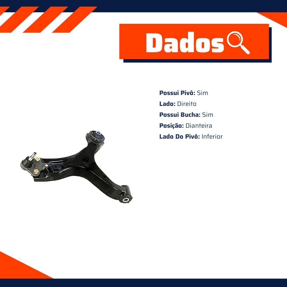 Bandeja da Suspensão para Honda Civic - Amortex - 53502