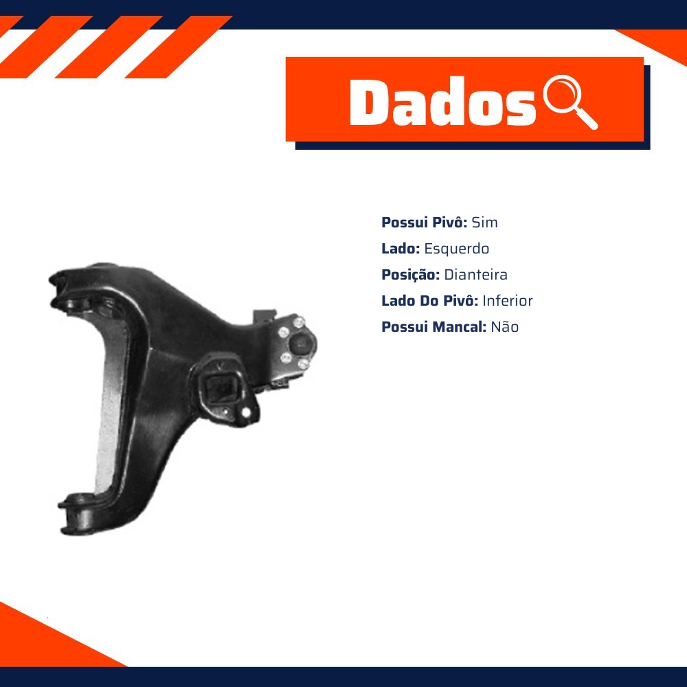 Bandeja da Suspensão para Chevrolet Blazer e S10 - Amortex - 54473