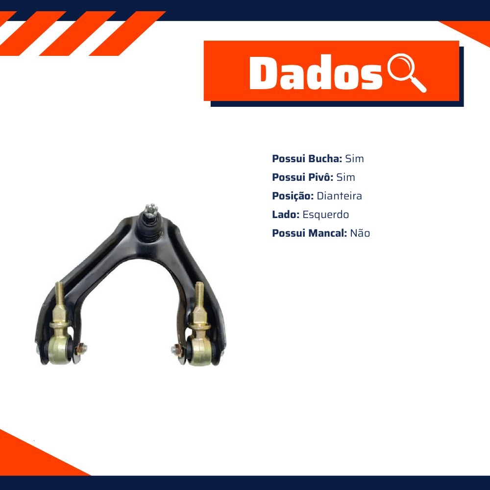 Bandeja da Suspensão para Honda Accord - Amortex - 56055