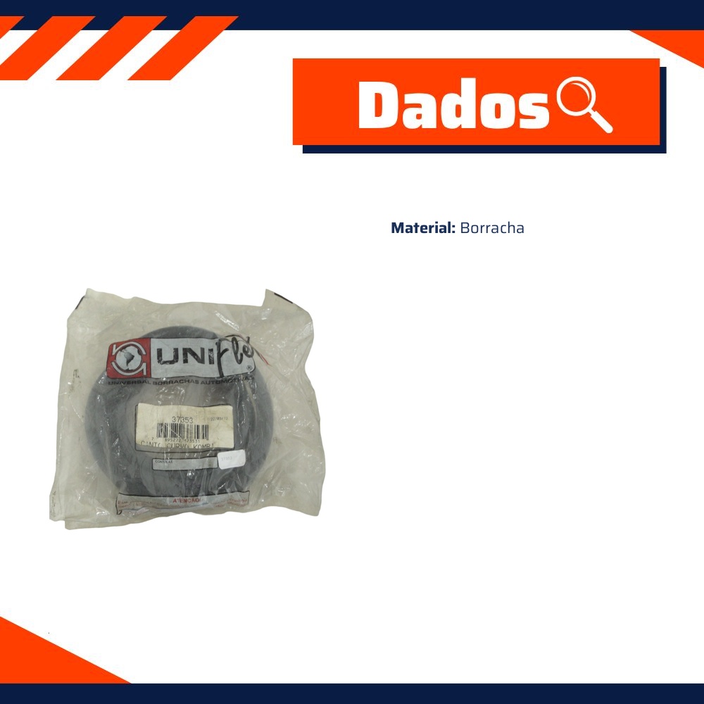 Borracha da Janela para Volkswagen Kombi - Uniflex - 37353