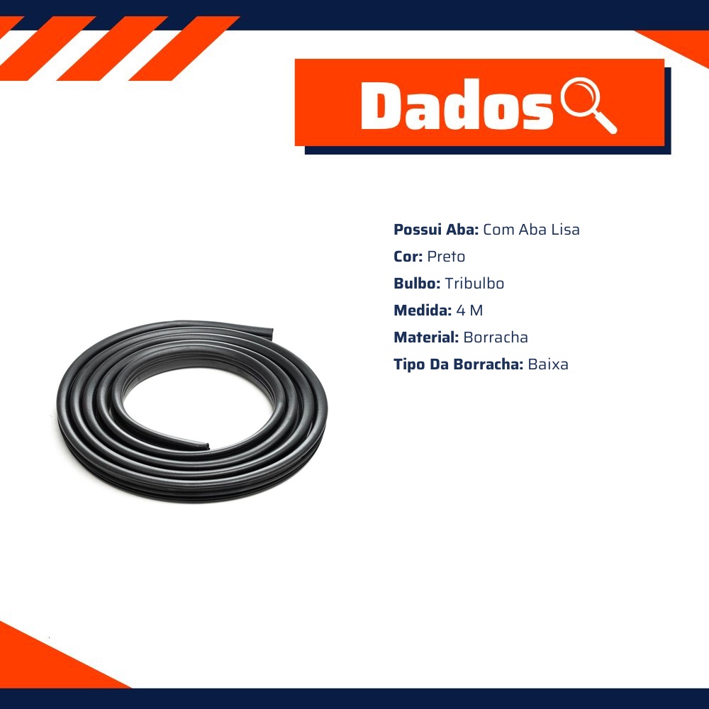 Borracha da Porta - Uniflex - 37026